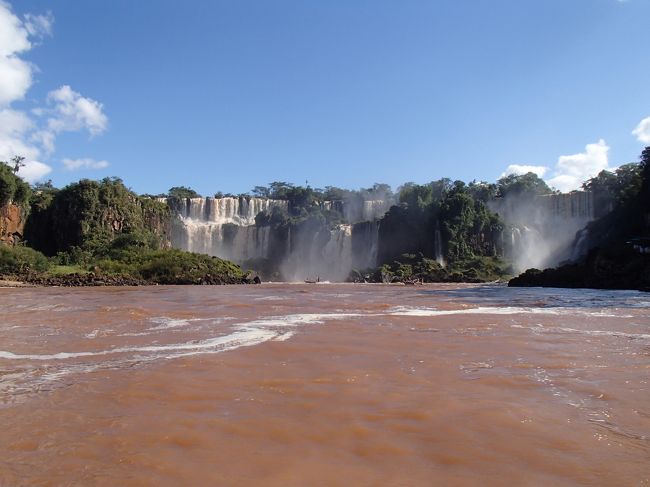 ボートからはこんな感じの景色。