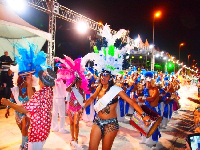 もちろんその入場料の差からわかるように、リオやサンパウロのカーニバルのような豪華さはありません。