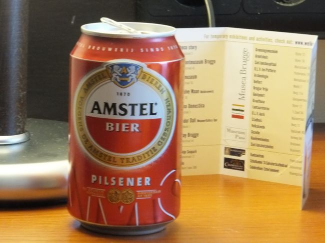 「AMSTEL」<br />飲みやすかったと思います。<br />スーパーどこに行っても置いてある感じ。<br />良く飲みました(^O^)