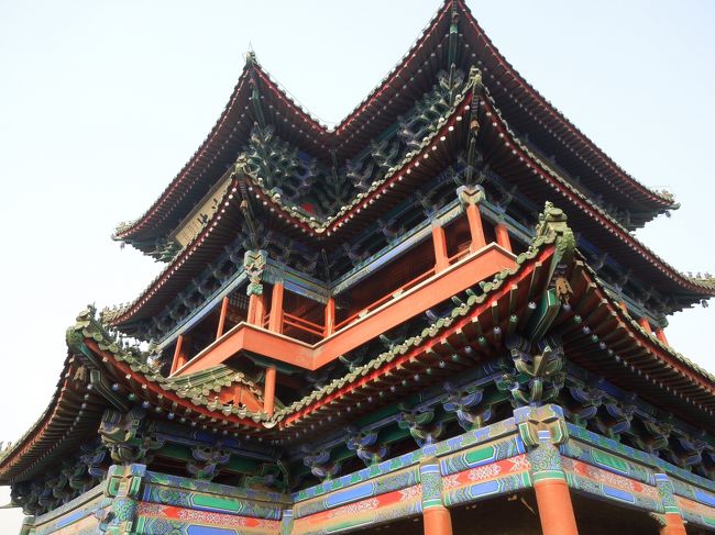 南北の母屋側に軒が大きく張り出しているので平面図は十字型でしょう。<br />