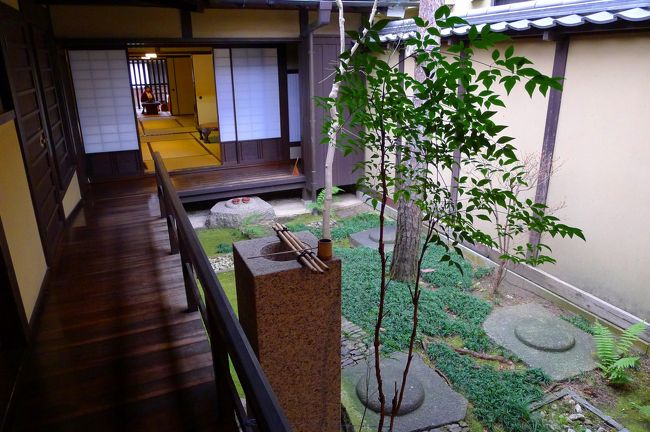 緑を配した中庭、<br />なかなか素敵です。