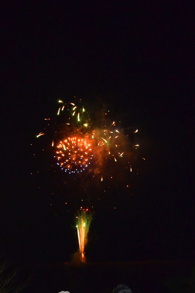 次に向かったのは、『新公会堂』<br />19時から「冬花火」が打ち上げられると聞いたので・・・<br /><br />間にあいました！