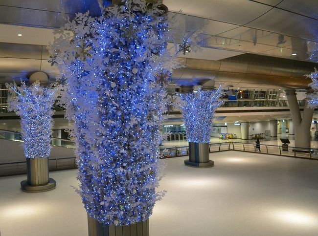 見慣れたイルミネーション。