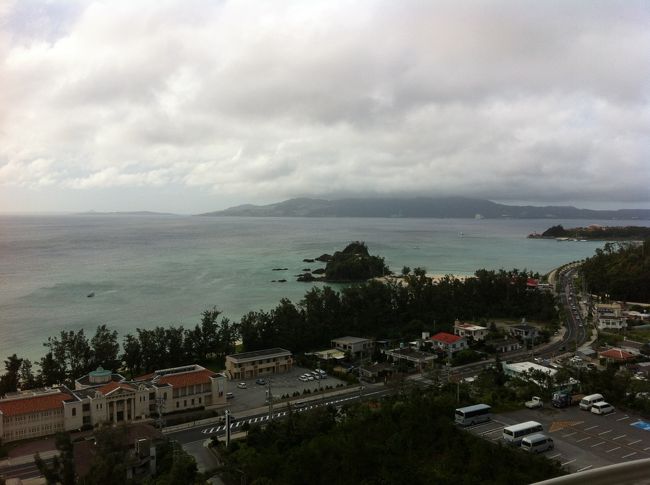 部屋からの眺め。1日目は曇りでしたがあとは晴れ?梅雨にもかかわらず有難いです。