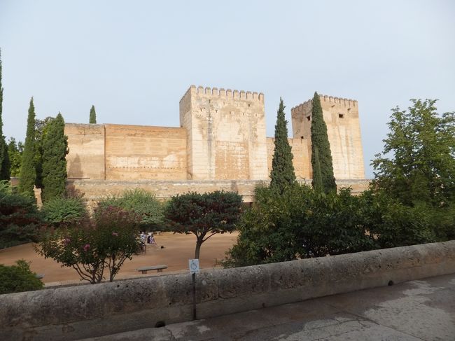 アルカサバ<br />軍事要塞。アルハンブラで最も古い部分。