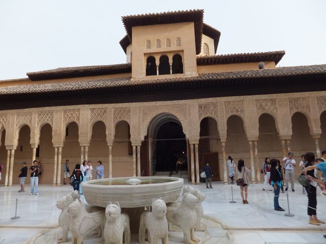 ライオンの中庭<br /><br />王族のプライベートな空間