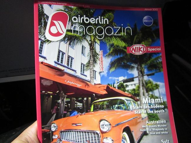 こちらは機内誌です。