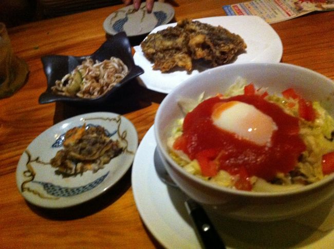 大好きなタコライス。けど、美味しくない・・・