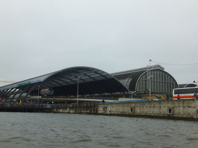 船はアムステルダム港に出ました(^O^)