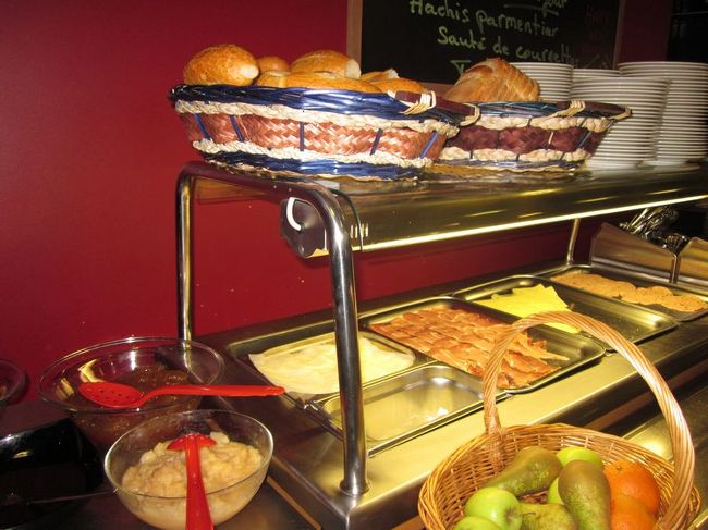 バイキングの朝食です。