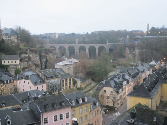 ルクセンブルグを代表する風景です。