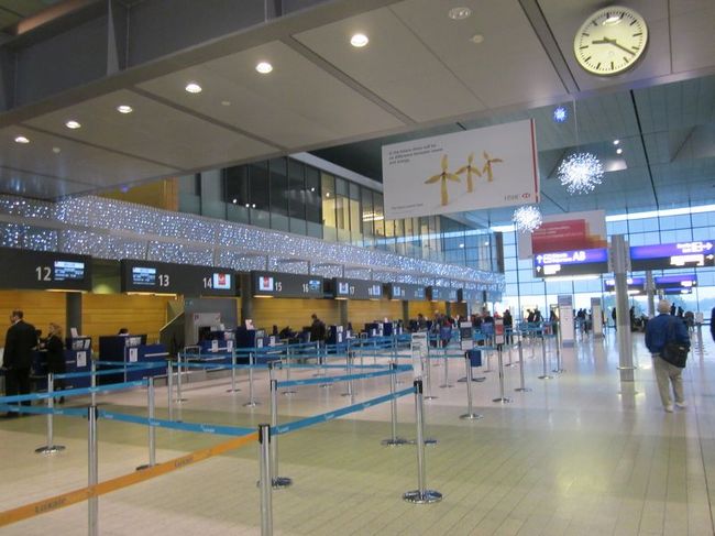 小じんまりとした空港です。