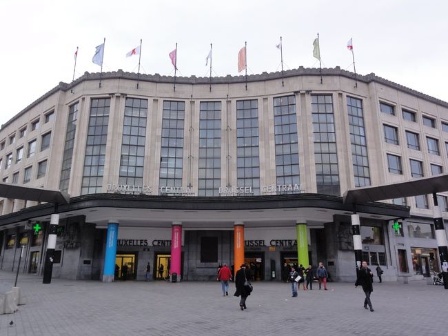 「ブリュッセル中央駅」　です。