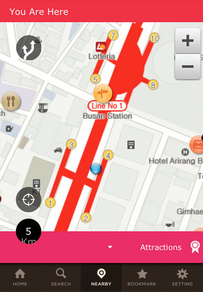 スマホを活用して釜山を歩く 地図アプリを活用する 釜山 韓国 の旅行記 ブログ By Yazzさん フォートラベル