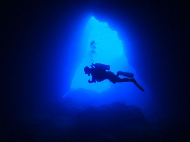 グロットで必ず撮る写真。