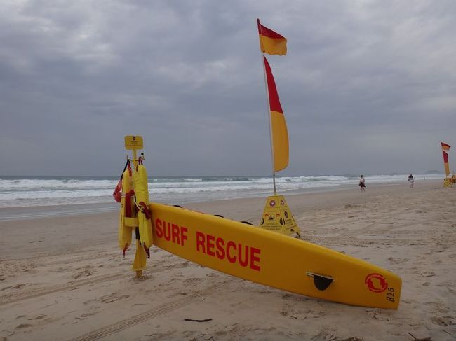 せっかくゴールドコーストまで来たのだから、ビーチに行かねばなりませんｗ