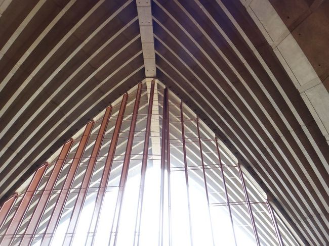 内部はコンクリートと木のコンビネーション。