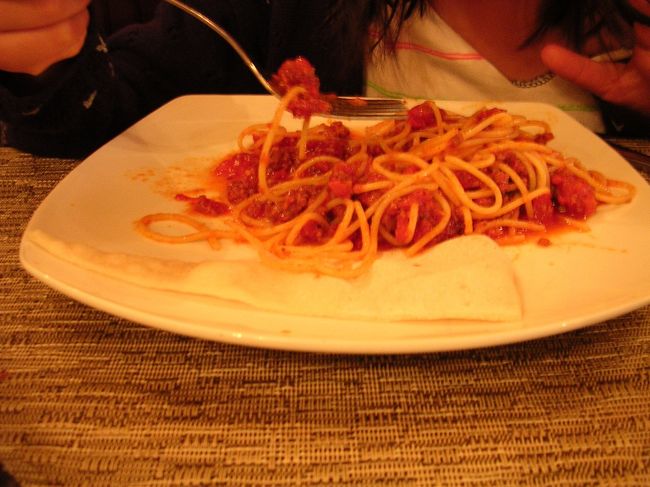 こちらは、ボロネーゼ。<br />