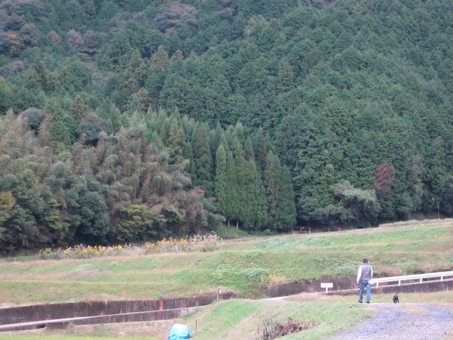 少ししてバスが来て、無事乗車。<br /><br />いつも歩きすぎる私の旅。<br /><br />一度万歩計で測ってみたいと思いつつまだ試したことなく。<br /><br />柳生の里におさらばです。<br /><br />一時のブームは去ったという柳生だそうですが、魅力健在です。