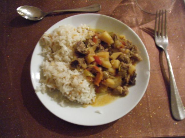 トルコで煮込定食 （壺焼ケバブ）