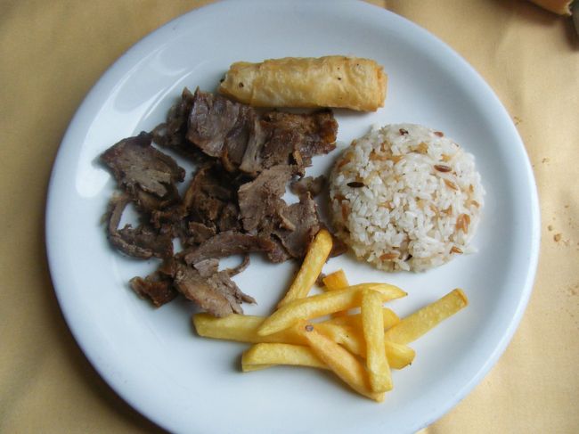 トルコで焼肉定食 （ドネル・ケバブ）