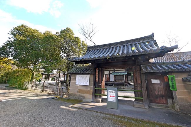 1453 元興寺極楽坊裏門