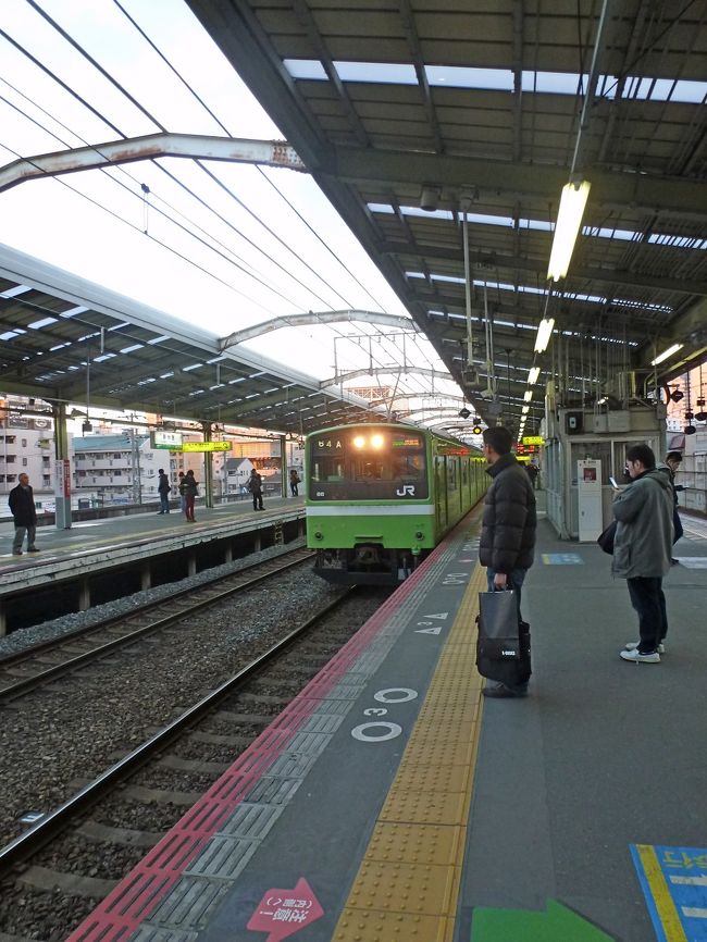 1702発難波行きに乗り換え