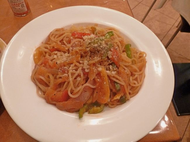 スパゲティはおいしかった．まあ合格かな，風邪をひいていたので記録を残していないが安かったと思う．ビールとあわせて1690円