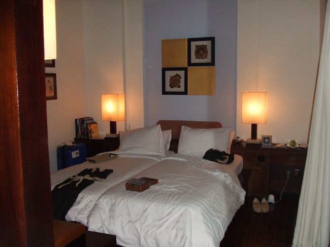 ホテルのお部屋。