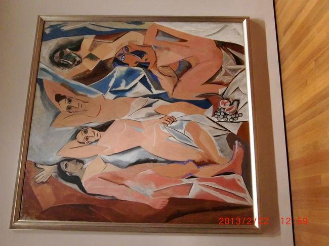 ピカソもいっぱいありましたー(^^)<br />アヴィニヨンの娘たち。