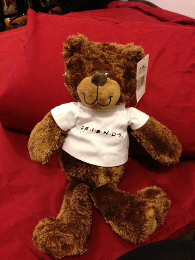 無料でついて来たくまちゃん( ^ω^ )もとは$18もするみたい！<br />ラッキー( ^ω^ )