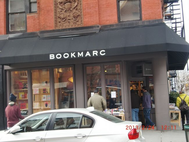 12時で真っ先に行ったのは、マークジェイコブスの本屋さん、ブックマーク( ^ω^ )<br />12時でお店にいたのはやっぱり日本人の方でした(^^;)笑<br />そのあと古着屋さんにもよりましたー( ^ω^ )