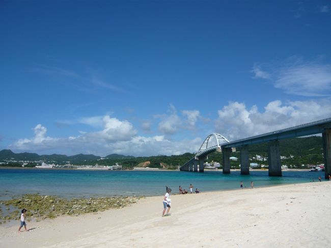 すごく綺麗で透明度バツグン。<br /><br />こんな綺麗な海で泳いだのは初めてです。<br /><br />結構、欧米の方も泳いでました。