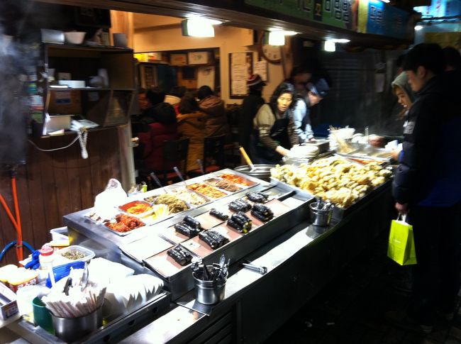 おでんとトッポッキを発見。