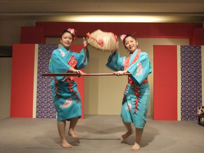 ホテルで無料のエイサーが鑑賞できます。<br />