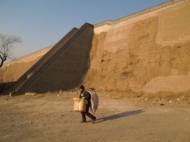 城壁をバックに…<br />絵になります<br />