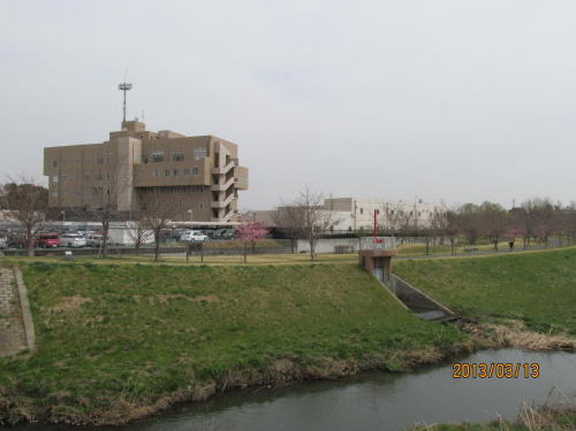 <br />柏警察署と大堀川。<br /><br />