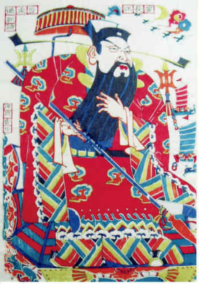 中国伝統　蘇州　 木版年画　版画 三国志の年画』蘇州(中国)の旅行記・ブログ by 中国の風景さん