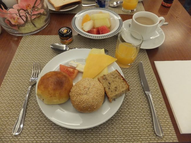 パン、美味しかったです。<br />２泊なのにここの朝食が１回きりなのは残念です。