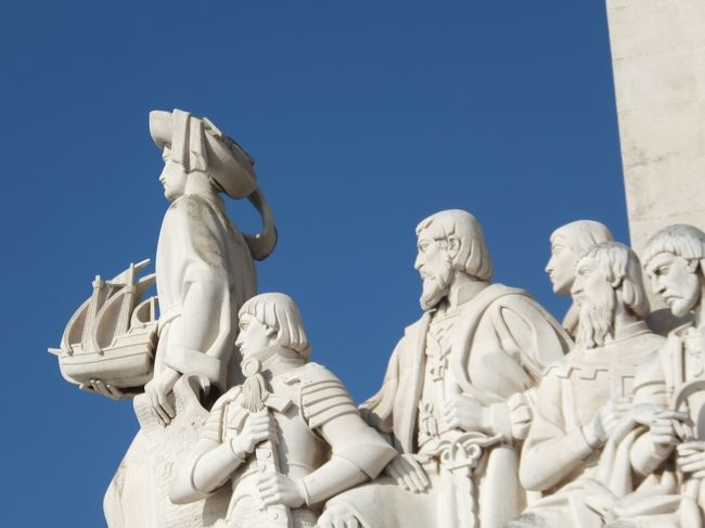 先頭はエンリケ航海王子。<br />３番目がヴァスコ・ダ・ガマ。<br />一番右の６番目がマゼラン。