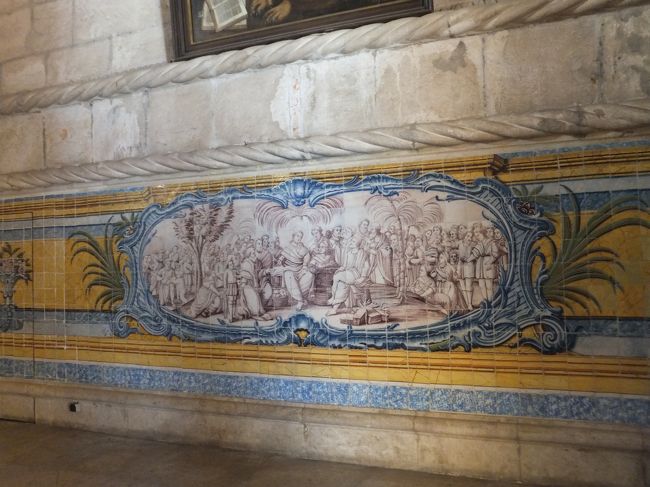 １８世紀製のアズレージョ