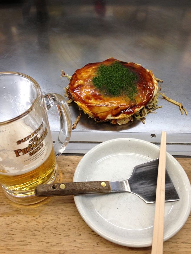 ビールをぐびぐびーっと！<br /><br />「いっただきまぁす。」