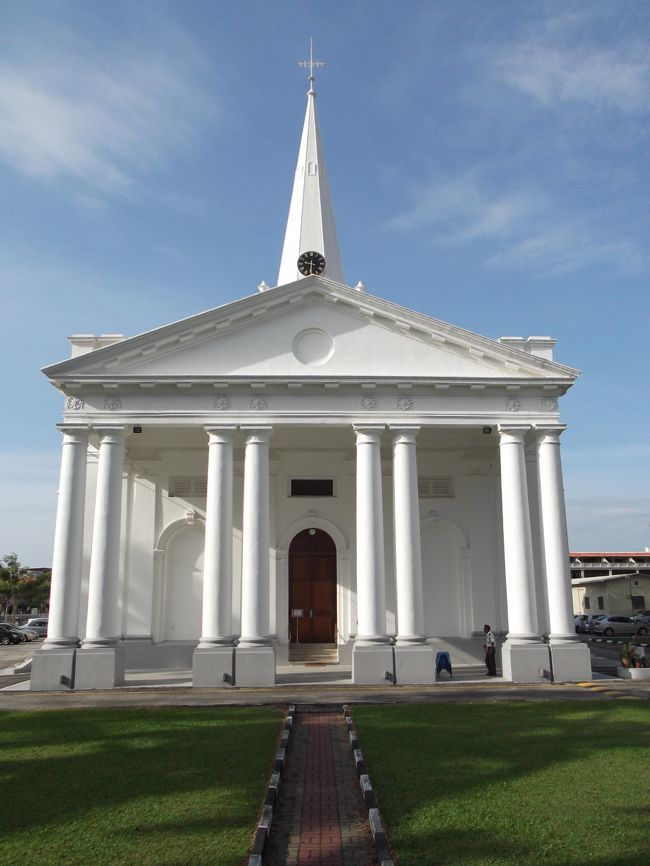 世界遺産の街、ジョージタウンに到着しました。