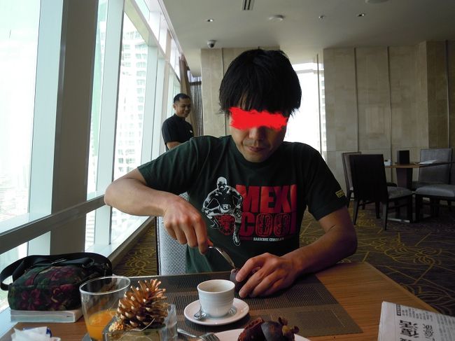 朝から、マンゴスチンと戦う！！