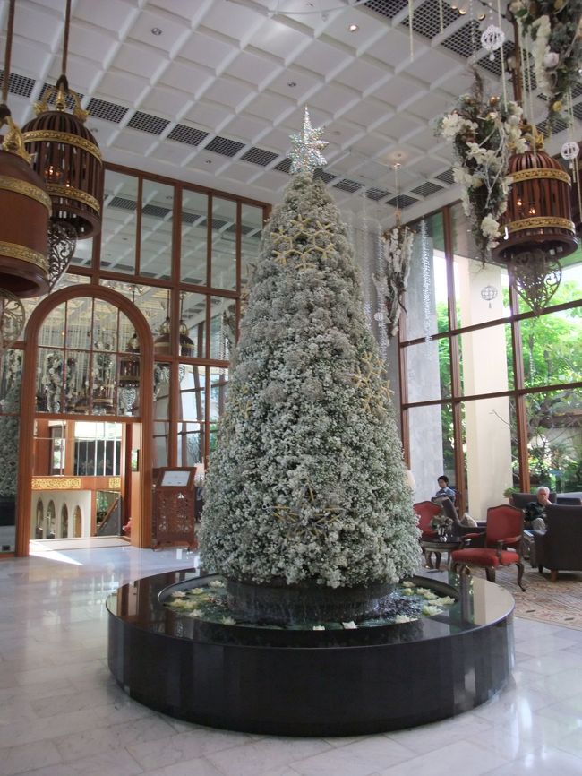 ロビー。<br />ステキなツリーだわっ♪