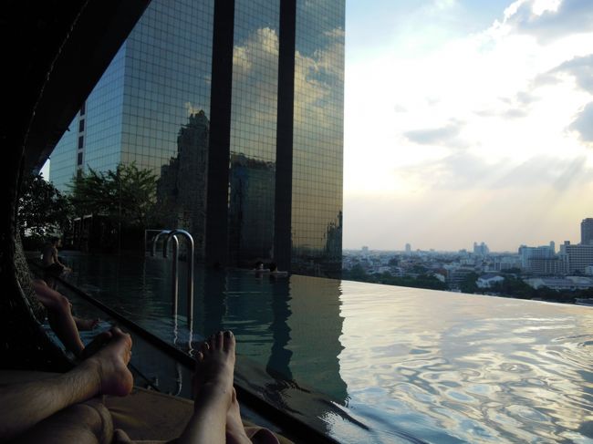 チェックアウトの前に・・・・。<br />もう一度来ちゃった☆プールでマッタリ1時間。<br />大人な休日☆