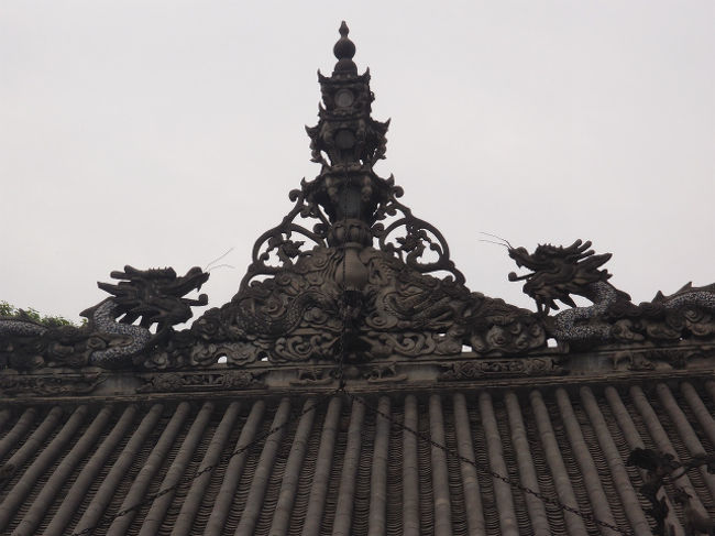 観音殿屋根装飾です。