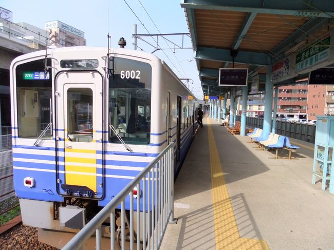 福井駅に戻り、えちぜん鉄道に乗ります。こちらも一日フリー切符を利用、800円でした。