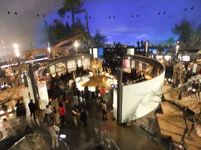 階上からの眺望。