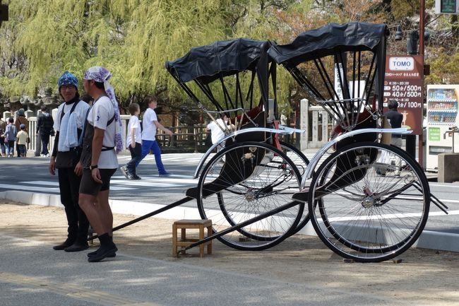 人力車。<br /><br />昔カルカッタで初めて乗りましたが、<br />ここではパス。